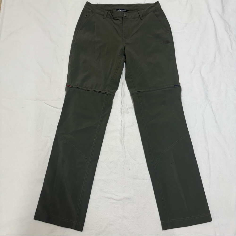 The North Face Women's Dark Green Straight leg 3 in 1 pants